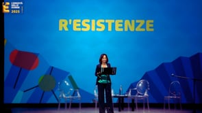 Video: R’ESISTENZE Lettura Lucia Goracci Talk Narges Mohammadi Salma Niazi Shuruq Asad Rossella Miccio Segue Samah Jabr Conduce Lucia Goracci